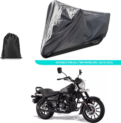 PAGORA Two Wheeler Cover for Bajaj(Avenger 160 Street, Grey)