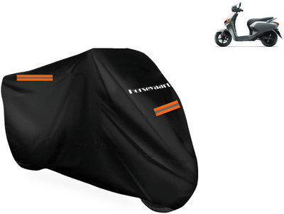Horseyaart Waterproof Two Wheeler Cover for 22Motors(Flow, Black)