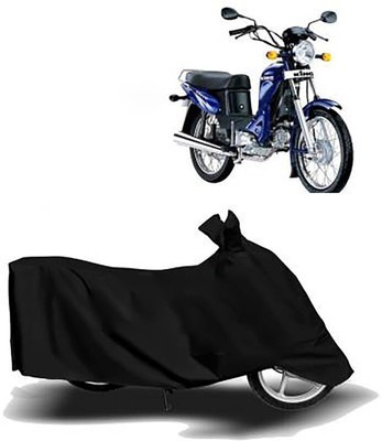MMSSTAR Waterproof Two Wheeler Cover for Kinetic(Luna, Black)