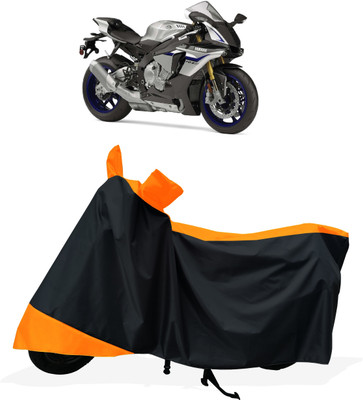 Tricway Two Wheeler Cover for Yamaha(YZF R1M, Orange)