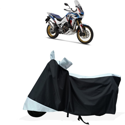 Tricway Two Wheeler Cover for Honda(CRF1000L Africa Twin, White)