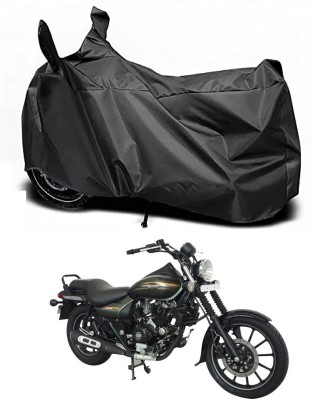 Auto Hub Waterproof Two Wheeler Cover for Bajaj(Avenger 220 Street, Black)