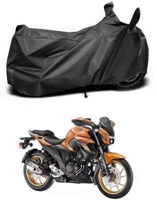 DeepShakshi AUTOMOTIVE Two Wheeler Cover for Yamaha(FZ25 BS6, Black)