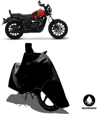 Amexride Waterproof Two Wheeler Cover for Yezdi(Roadster, Black)