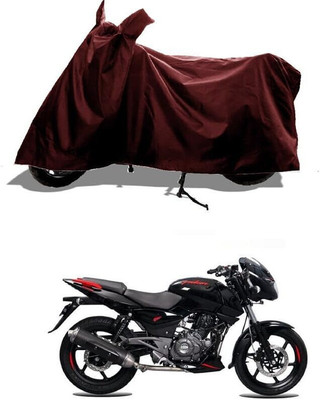 KANISHA ENTERPRISES Waterproof Two Wheeler Cover for Bajaj(Pulsar 150, Maroon)