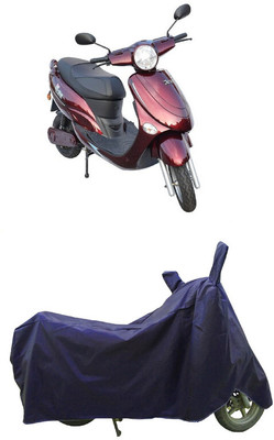 Coxtor Waterproof Two Wheeler Cover for Avon(E Star BS6, Blue)