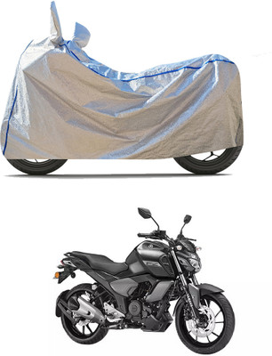 CODOKI Waterproof Two Wheeler Cover for Yamaha(FZ16, Silver)