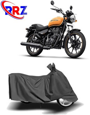 RRZ Waterproof Two Wheeler Cover for Royal Enfield(Thunderbird 500, Grey)