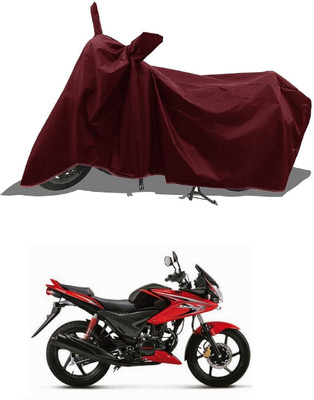 DeepShakshi AUTOMOTIVE Waterproof Two Wheeler Cover for Honda(CBF Stunner, Maroon)