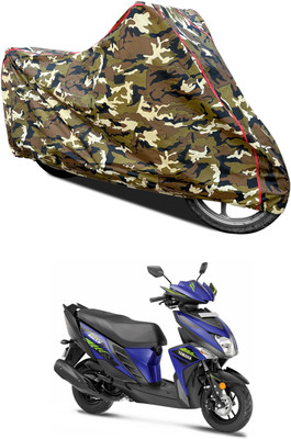 PAGORA Waterproof Two Wheeler Cover for Yamaha(Cygnus Ray ZR, Yellow)