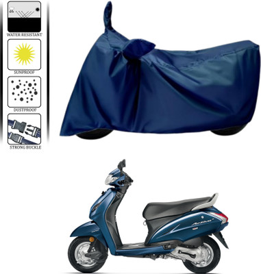 WMIZEXA Waterproof Two Wheeler Cover for Honda(Activa, Blue)