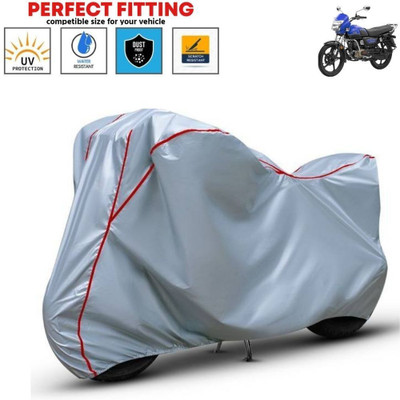 BigFly Waterproof Two Wheeler Cover for TVS(Radeon, Silver)