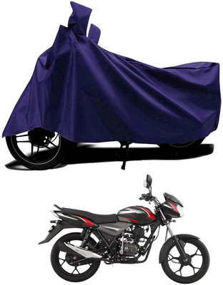KEDIT Two Wheeler Cover for Bajaj(Discover 125 DTS-i, Blue)