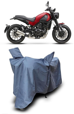 ZAQE Waterproof Two Wheeler Cover for Benelli(Leoncino 250, Grey)