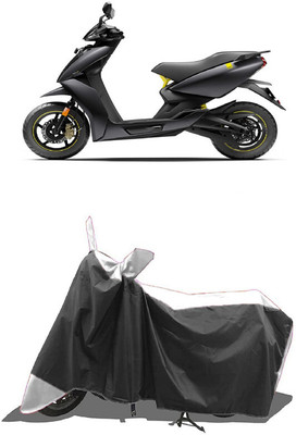 SUGASHRI Waterproof Two Wheeler Cover for Ather(450 X, White, Black)