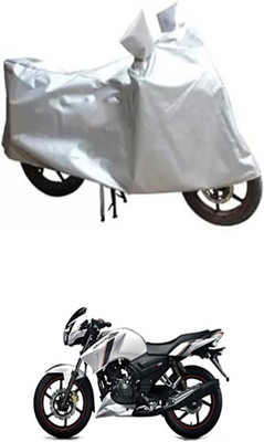 THE REAL ARV Waterproof Two Wheeler Cover for TVS(Silver)
