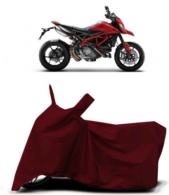 VESMEI Two Wheeler Cover for Ducati(Hypermotard, Red)