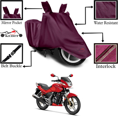 AASHTIK MART Two Wheeler Cover for Hero(Xtreme, Maroon)