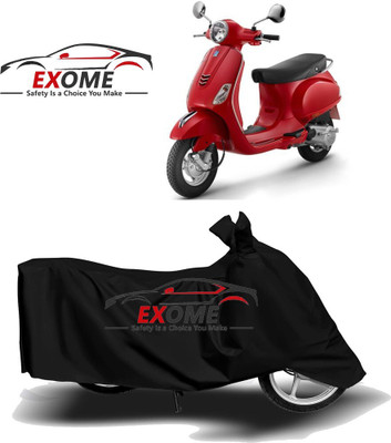 SMDP Waterproof Two Wheeler Cover for Vespa(Vespa LX 125, Blue)