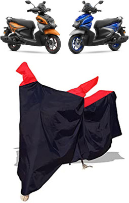 Amexride Two Wheeler Cover for Yamaha(RayZR 125 Fi, Black)