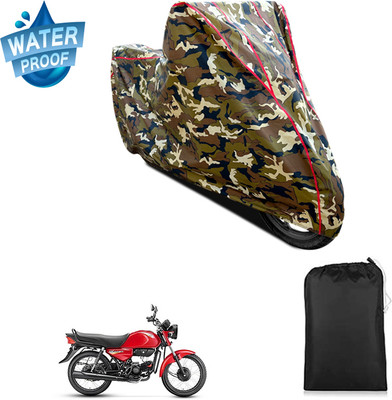 PAGORA Waterproof Two Wheeler Cover for Hero(HF Dawn BS6, Yellow)