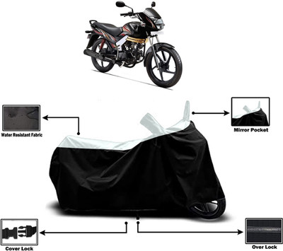Amexride Two Wheeler Cover for Mahindra(Centuro NXT, White)
