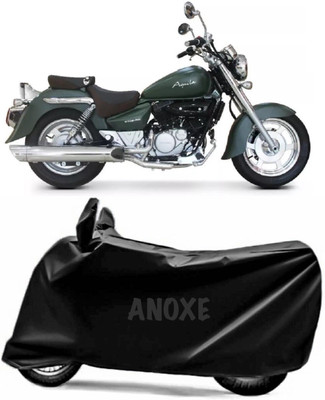 SK AUTO Waterproof Two Wheeler Cover for Hyosung(Aquila 250, Black)