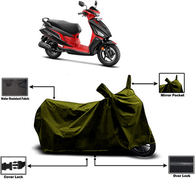 Amexride Two Wheeler Cover for Hero(MotoCorp Maestro Edge 125, Green)