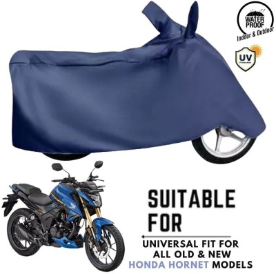 ZAQE Waterproof Two Wheeler Cover for Honda(Hornet 2.0, Blue)