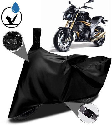 smwzxyu Waterproof Two Wheeler Cover for Universal For Bike(MOJO XT 300, Black)
