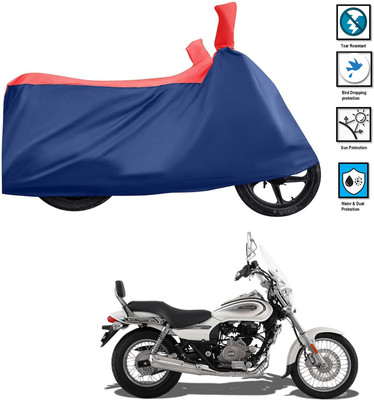 PAGORA Waterproof Two Wheeler Cover for Bajaj(Avenger Cruise 220 BS6, Red)