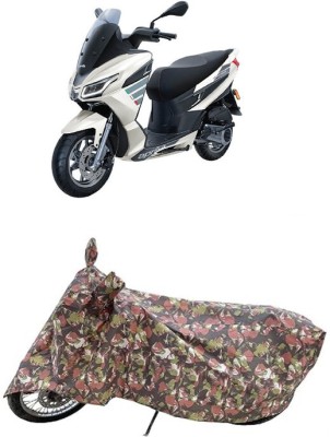 Coxtor Waterproof Two Wheeler Cover for Aprilia(SXR 160 BS6, Multicolor)