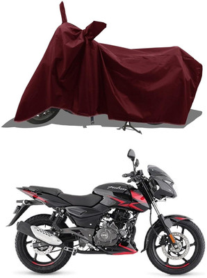 KEDIT Two Wheeler Cover for Bajaj(Pulsar 150 BS6, Maroon)