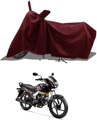 DeepShakshi AUTOMOTIVE Two Wheeler Cover for Mahindra(Centuro, Maroon)