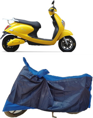 Autoprime Two Wheeler Cover for Techo Electra(Emerge BS6, Multicolor)