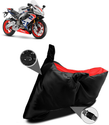 PAGORA Waterproof Two Wheeler Cover for Aprilia(RS 660, Red)