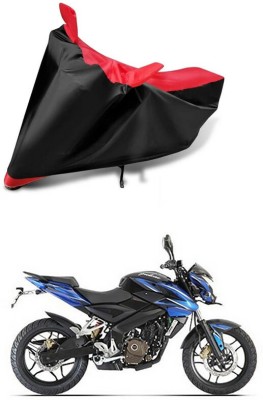 AutoGalaxy Waterproof Two Wheeler Cover for Bajaj(Pulsar 200NS FI, Red, Black)