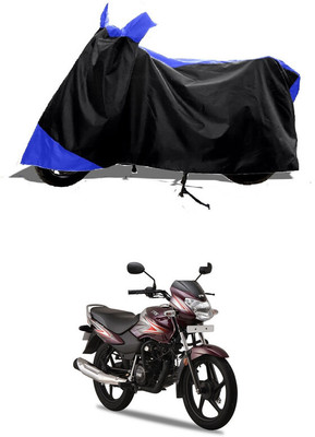 GROFATIK Two Wheeler Cover for TVS(Sport ES BS6, Blue)