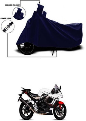 RAAMKM Two Wheeler Cover for TVS, Bajaj, Hero, Honda, KTM(YZF R1M, Blue)