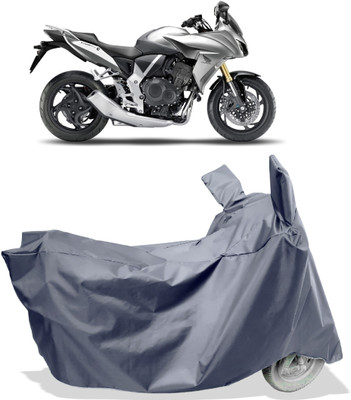 Amexride Two Wheeler Cover for Honda(CBF 1000, Grey)
