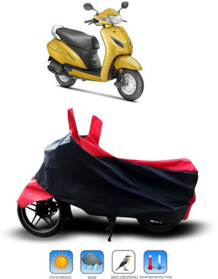 KEDIT Two Wheeler Cover for Honda(Activa 5G, Red)