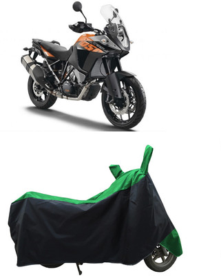 Coxtor Waterproof Two Wheeler Cover for KTM(1050 Adventure BS6, Green)