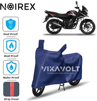 NOIREX Waterproof Two Wheeler Cover for Bajaj(Discover 150 f, Blue)
