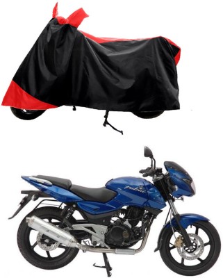 GROFATIK Two Wheeler Cover for Bajaj(Pulsar 220 DTS-i, Red)