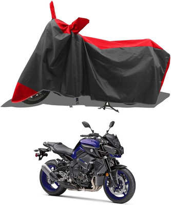 KEDIT Two Wheeler Cover for Yamaha(MT 9, Red, Black)