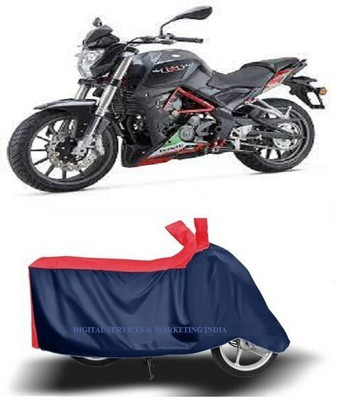 DeepShakshi AUTOMOTIVE Waterproof Two Wheeler Cover for Benelli(TNT 25, Blue)