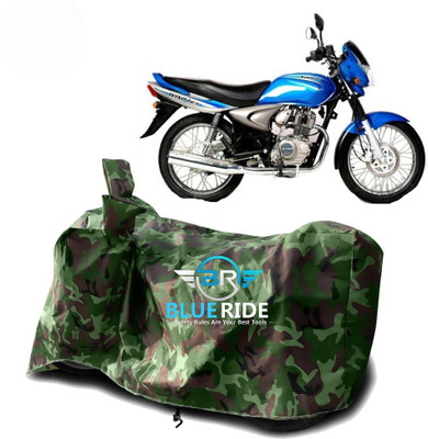 CoverXpert Two Wheeler Cover for Bajaj(Wind 125, Green, Brown)