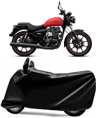 V VINTON Two Wheeler Cover for Royal Enfield(Thunderbird 350, Black)