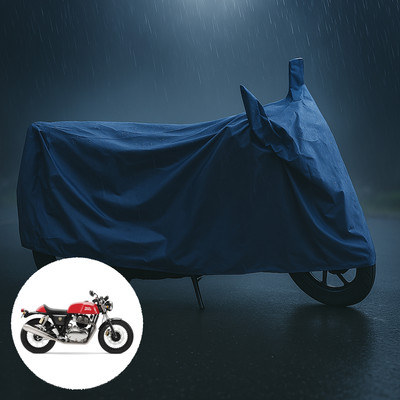 PAGORA Waterproof Two Wheeler Cover for Royal Enfield(Continental GT, Blue)