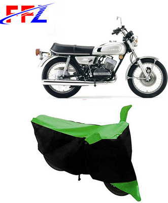 FFZ Two Wheeler Cover for Yamaha(RD 350, Black, Green)